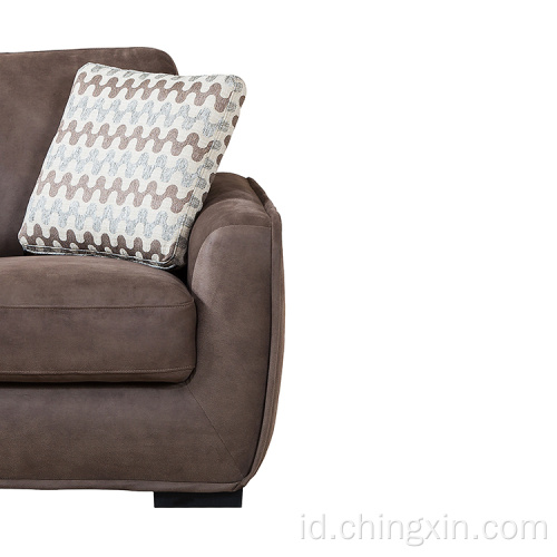 Sectional sofa menetapkan satu tempat duduk sofa furniture grosir